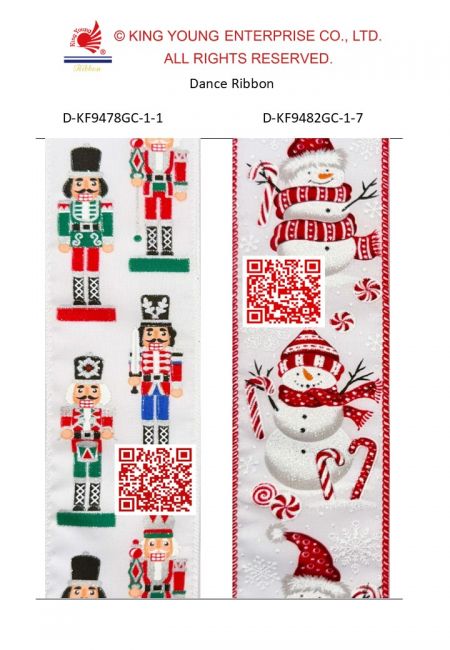 AI Dace Ribbon-Nutcracker and Snowmen